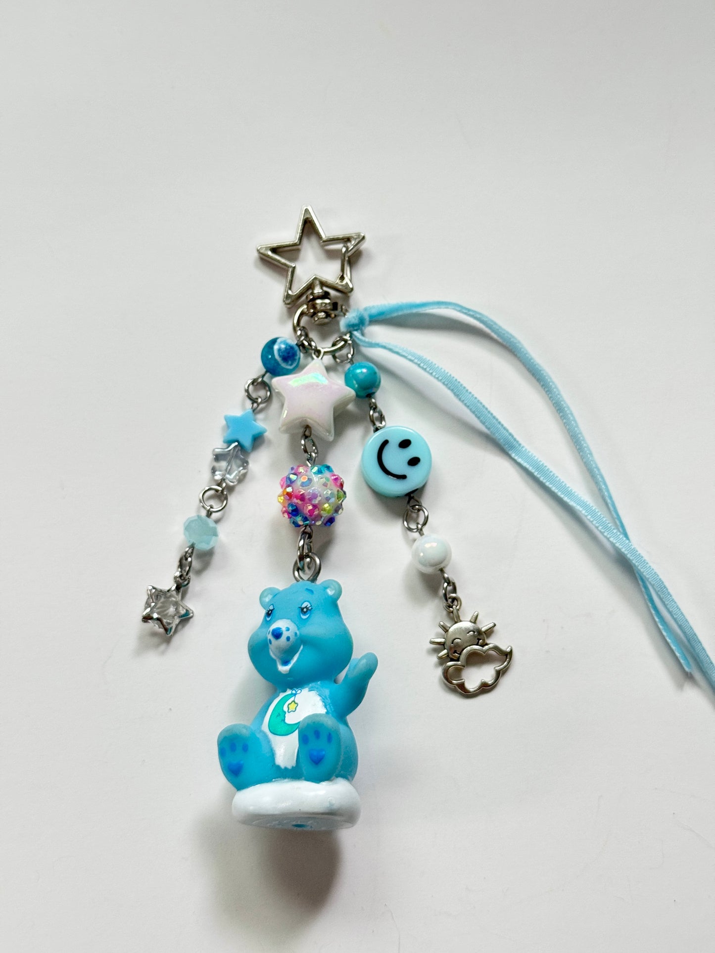 bedtime bear keychain