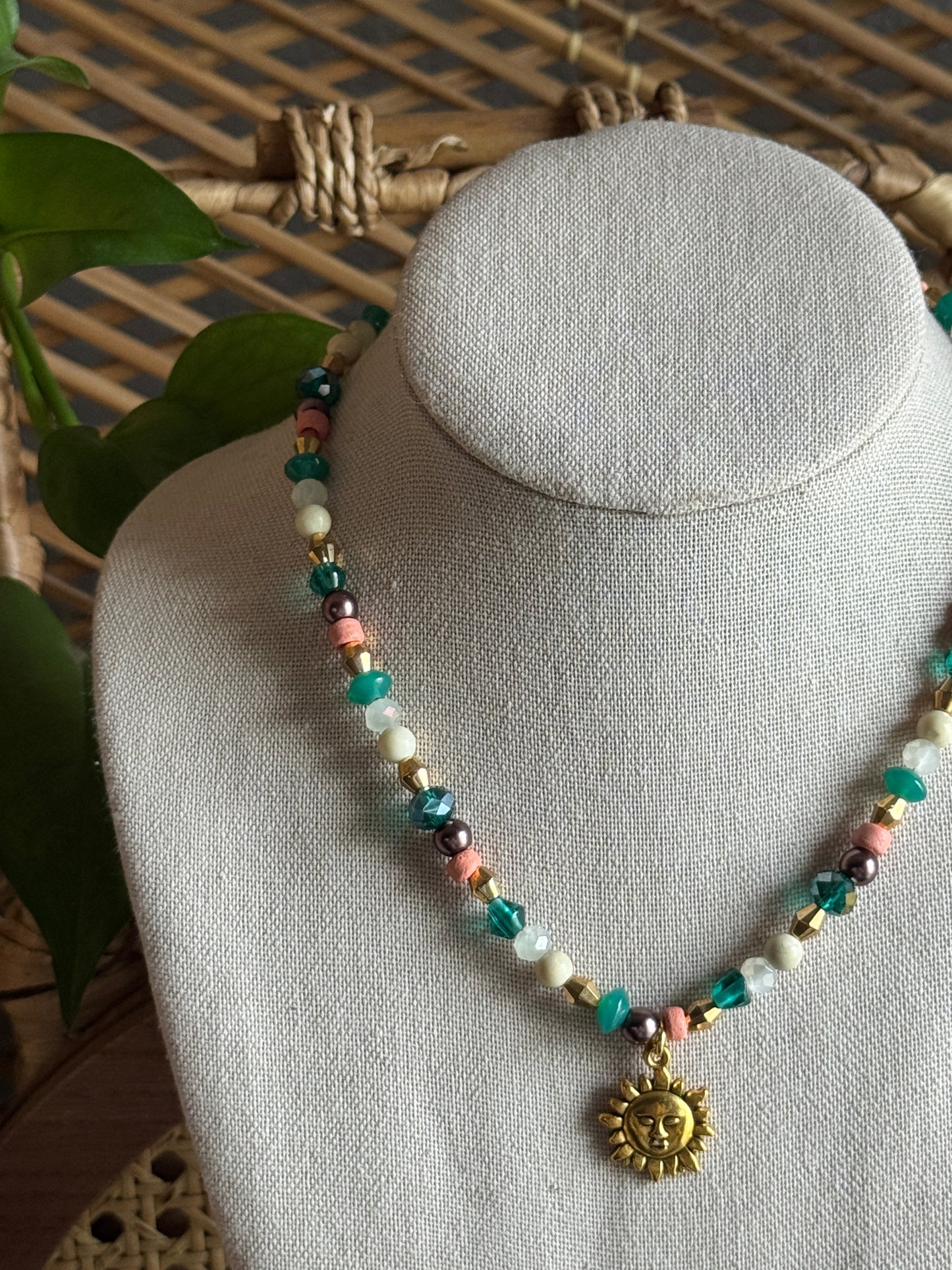goddess of sun necklace