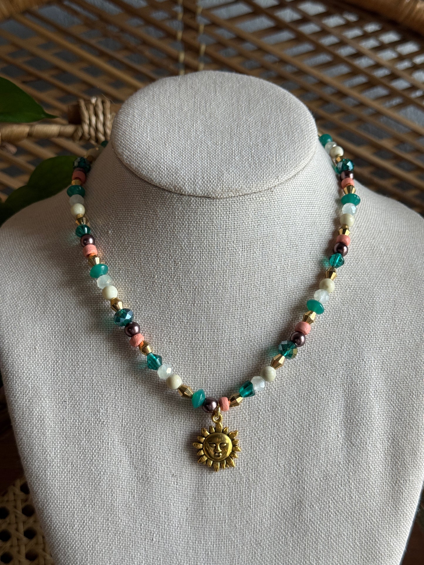 goddess of sun necklace