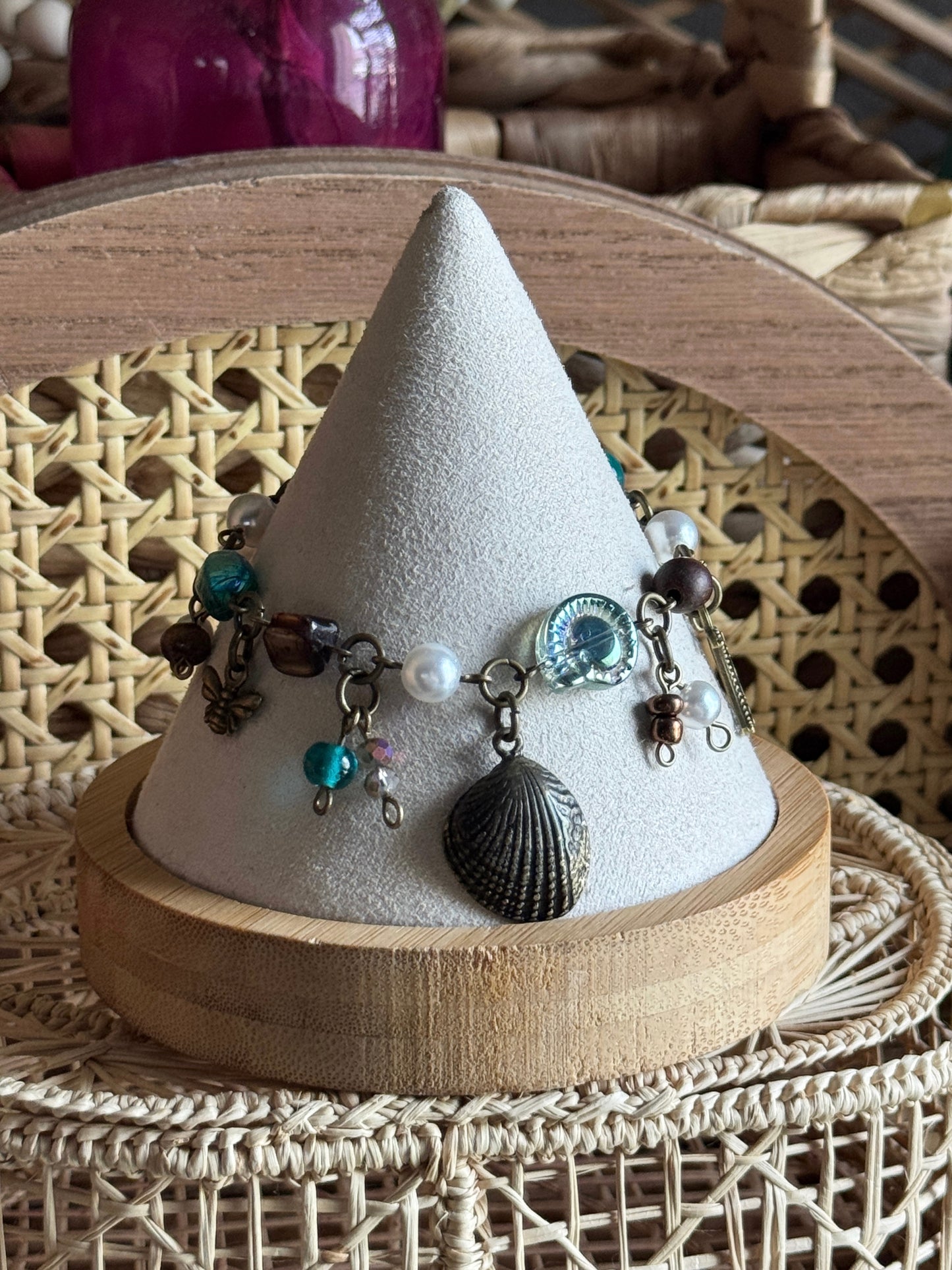 siren by the sea charm bracelet