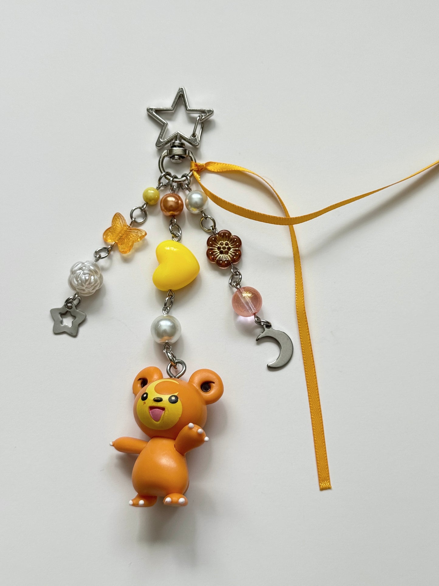 teddiursa pokémon keychain