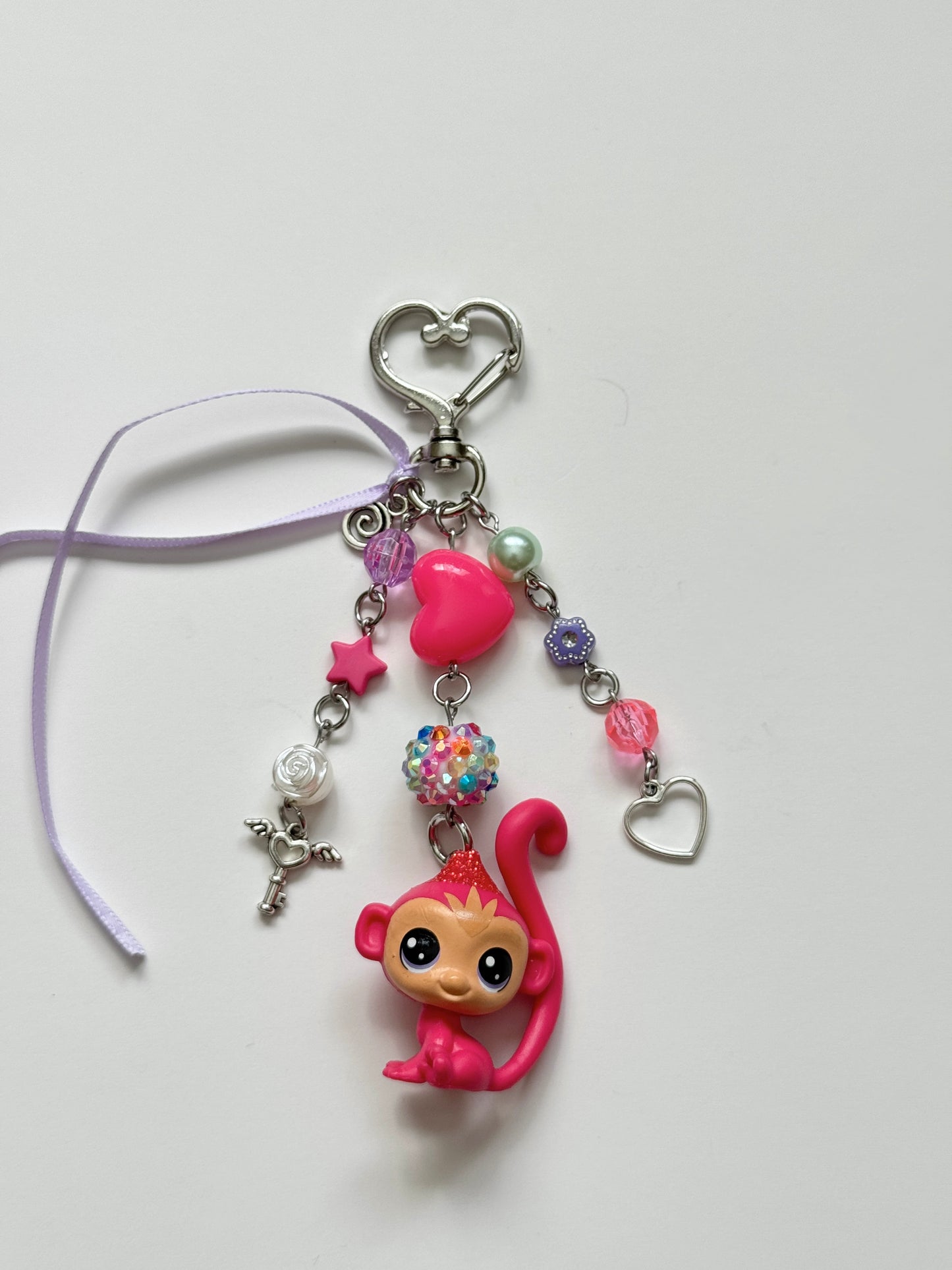 mini monkey LPS keychain