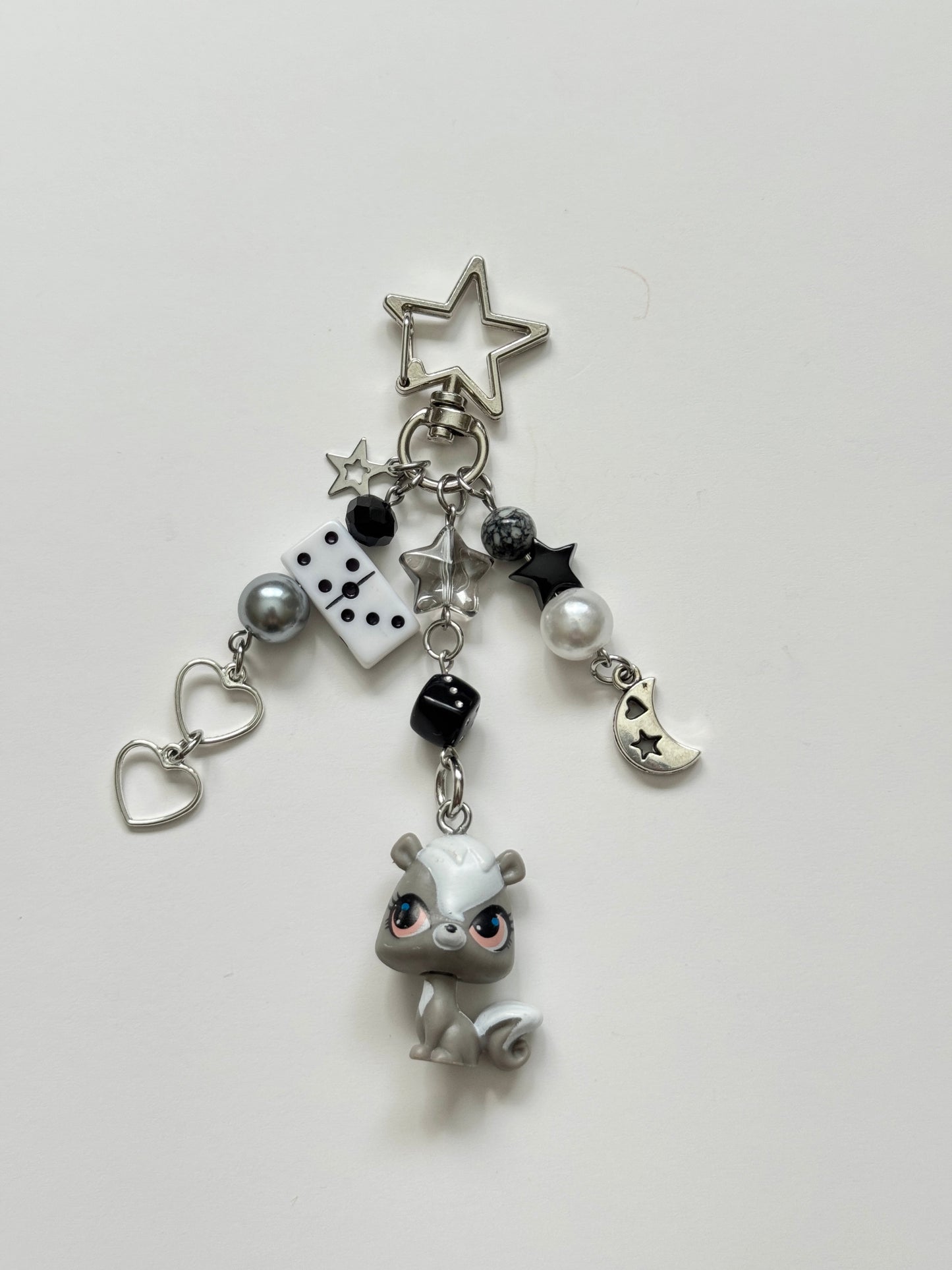 mini skunk LPS keychain