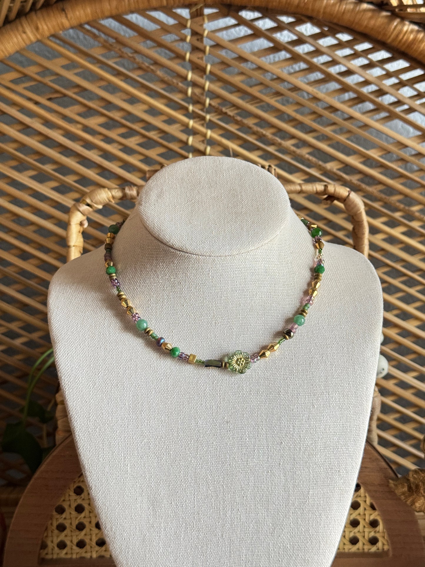 leaves are falling necklace