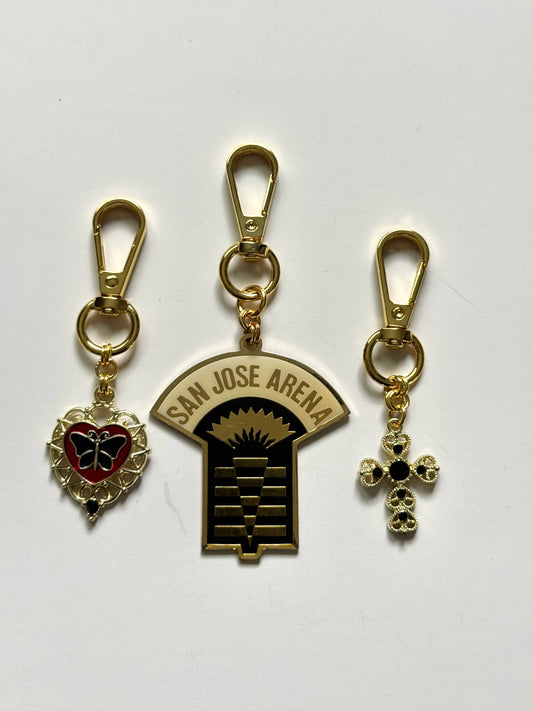 gold charm bag charms #2