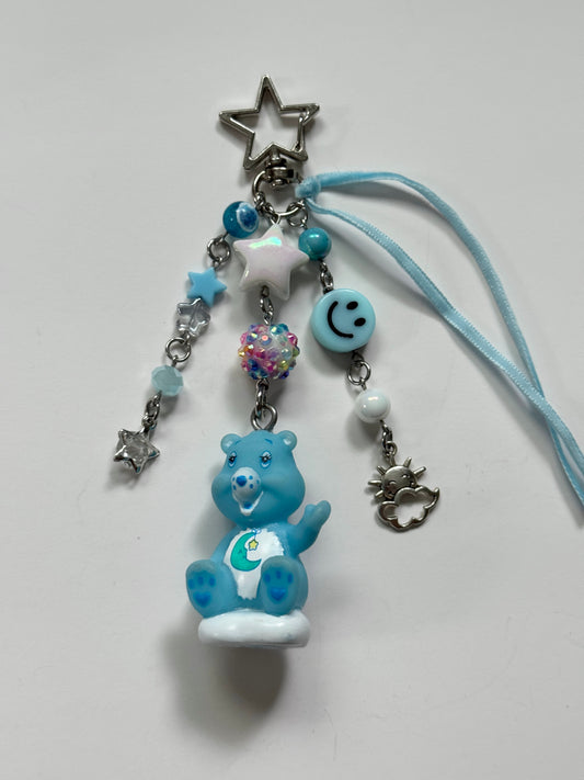 bedtime bear keychain