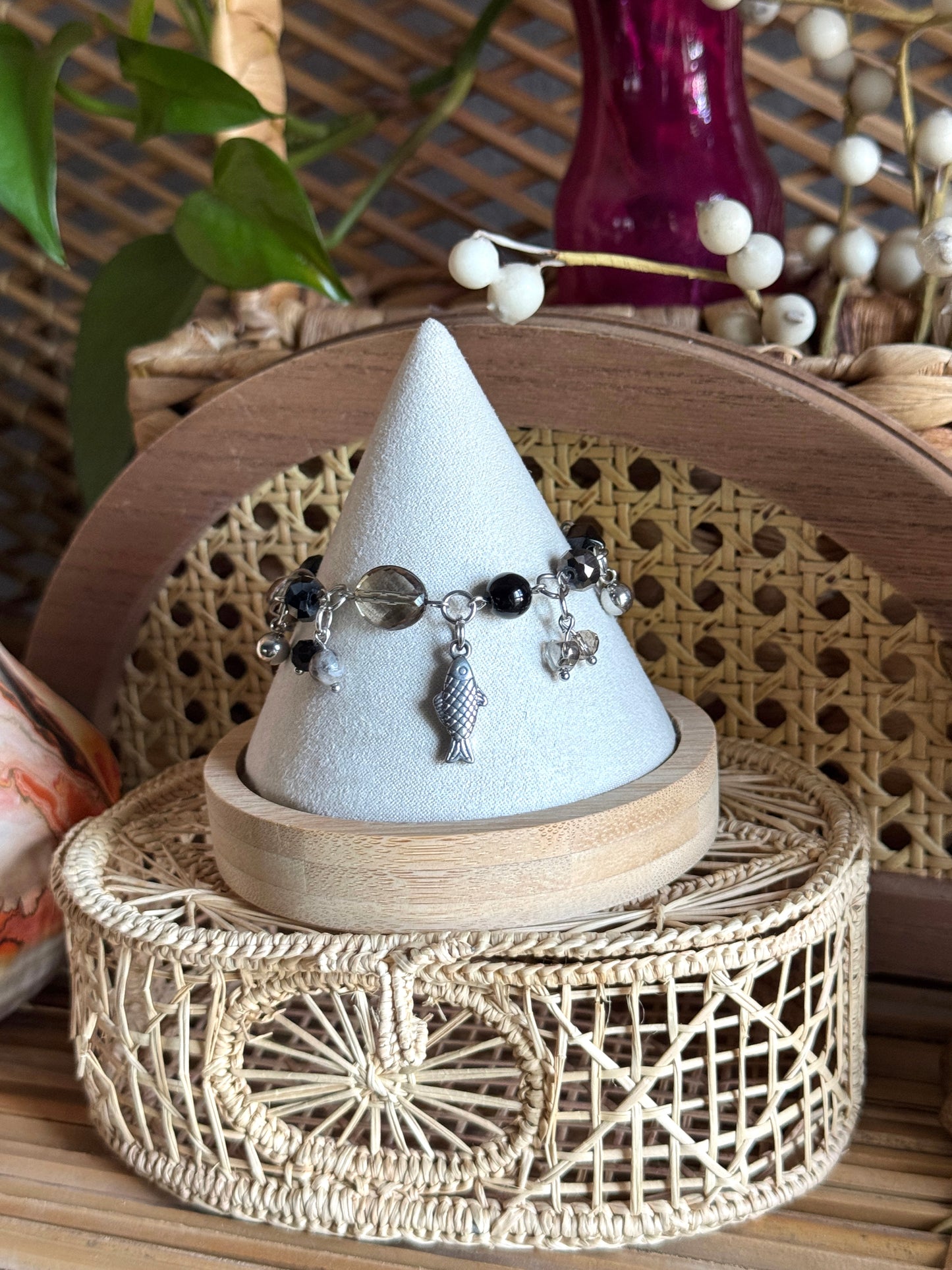 chromatica fish charm bracelet