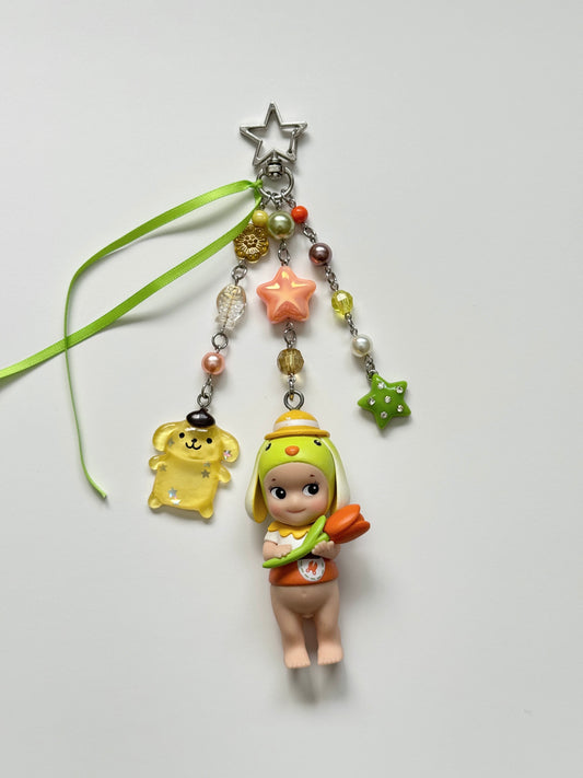 harvest sonny angel dupe keychain
