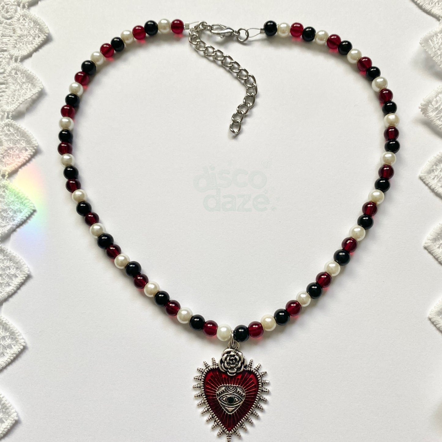 sacred heart necklace
