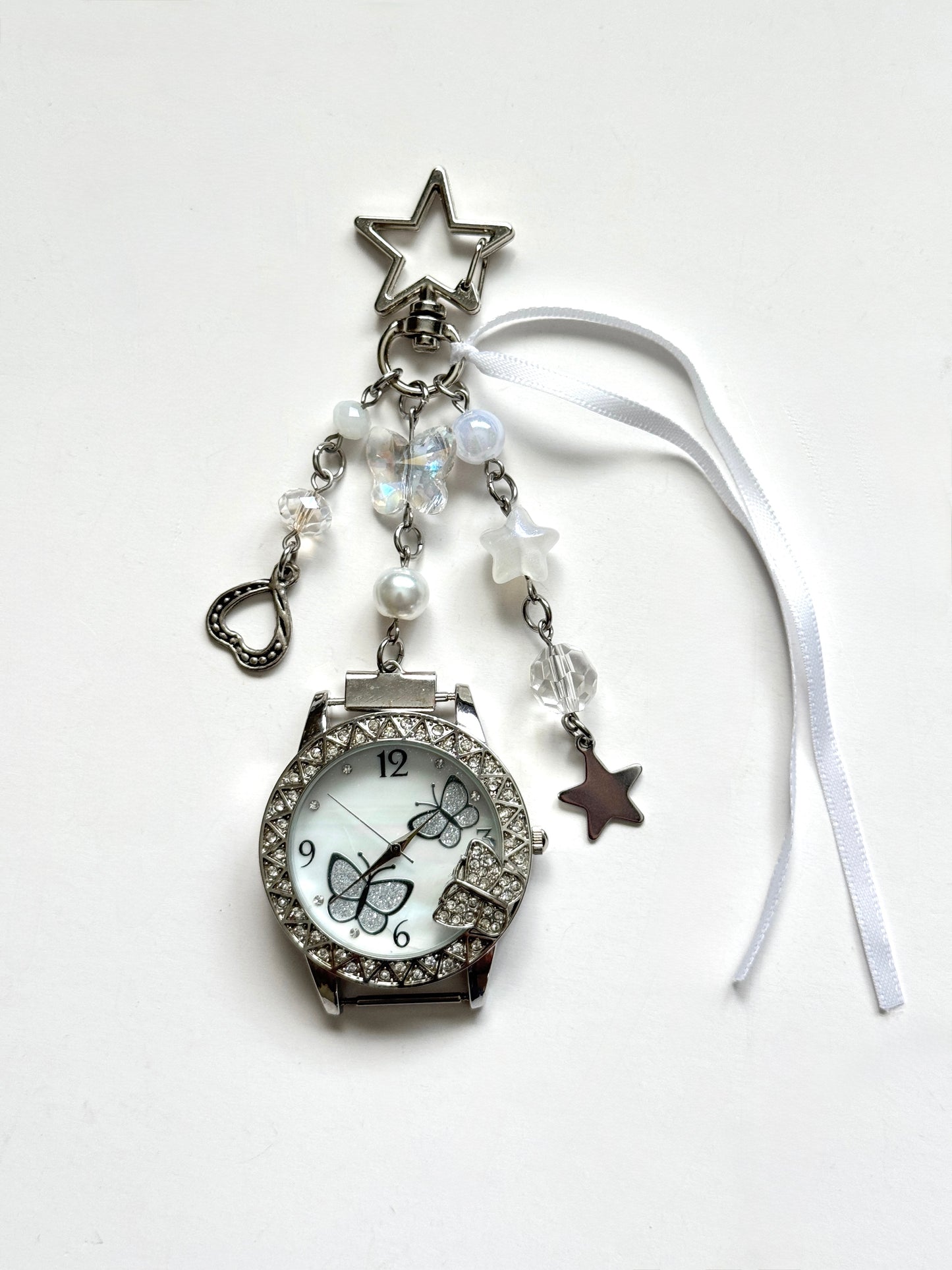 butterfly watch keychain