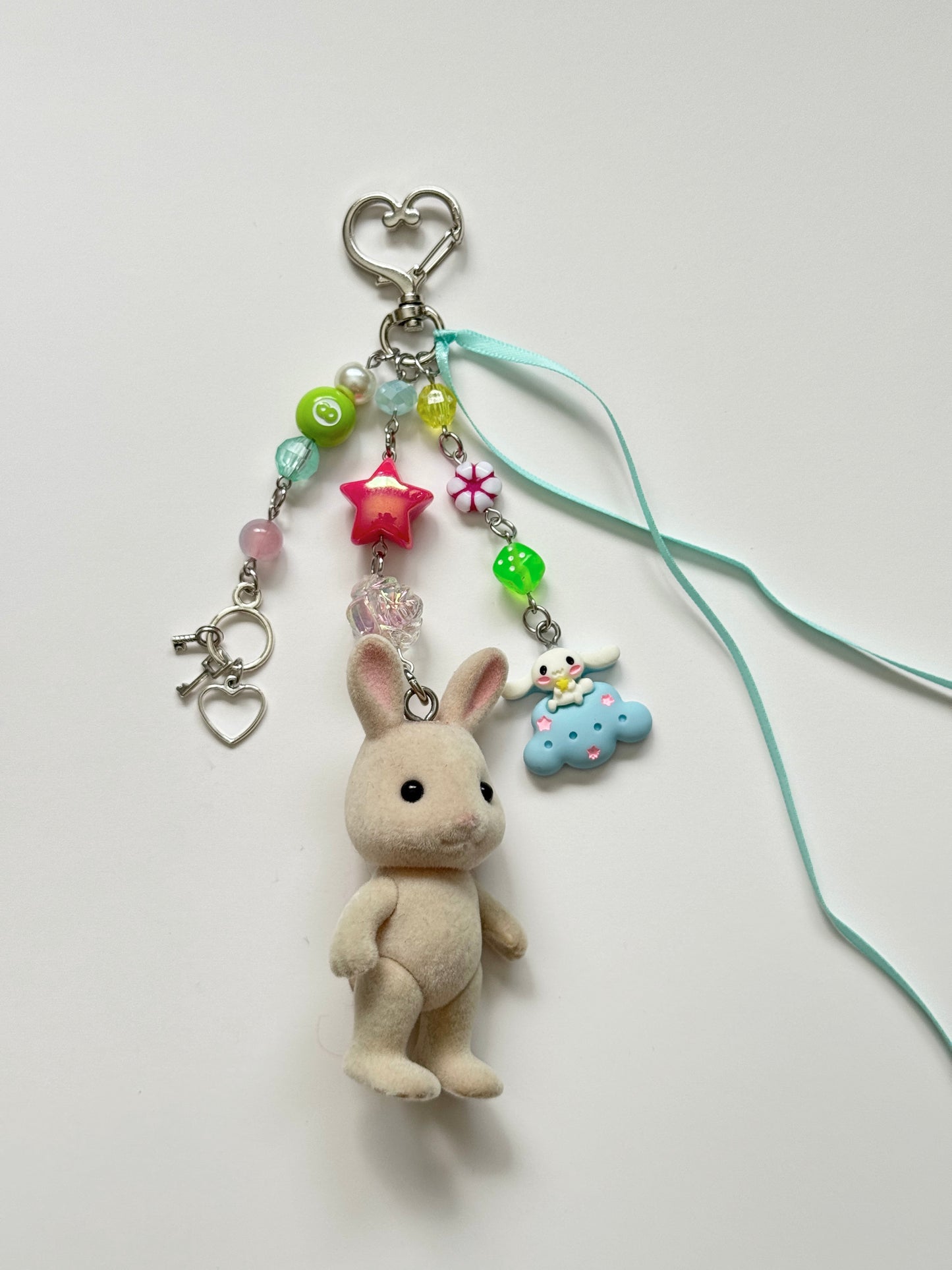 kidcore calico critter keychain