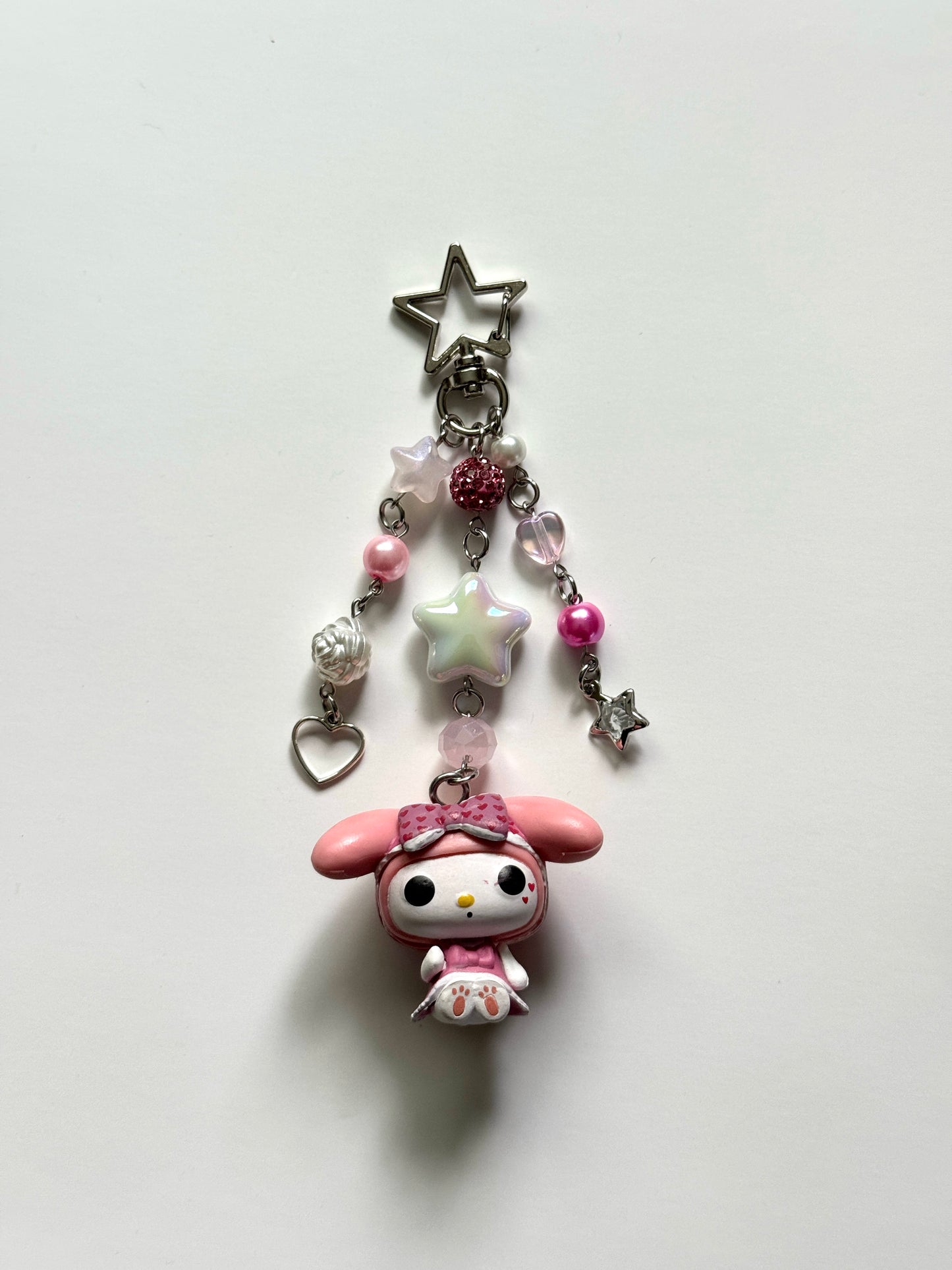my melody funko pop keychain