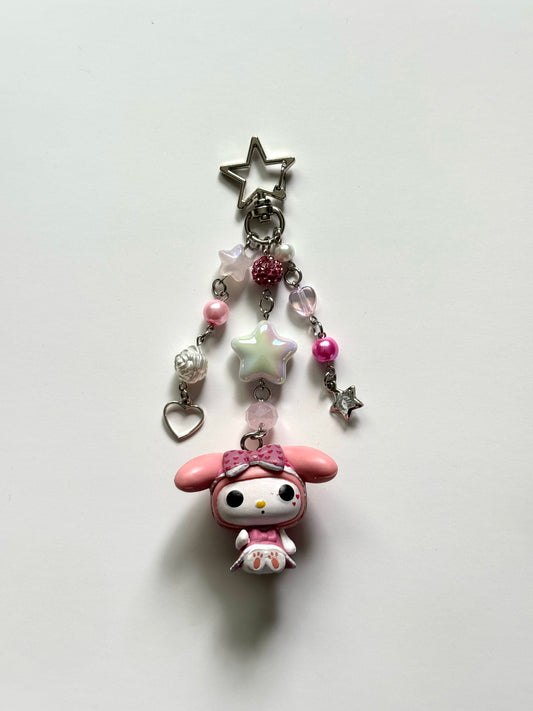 my melody funko pop keychain