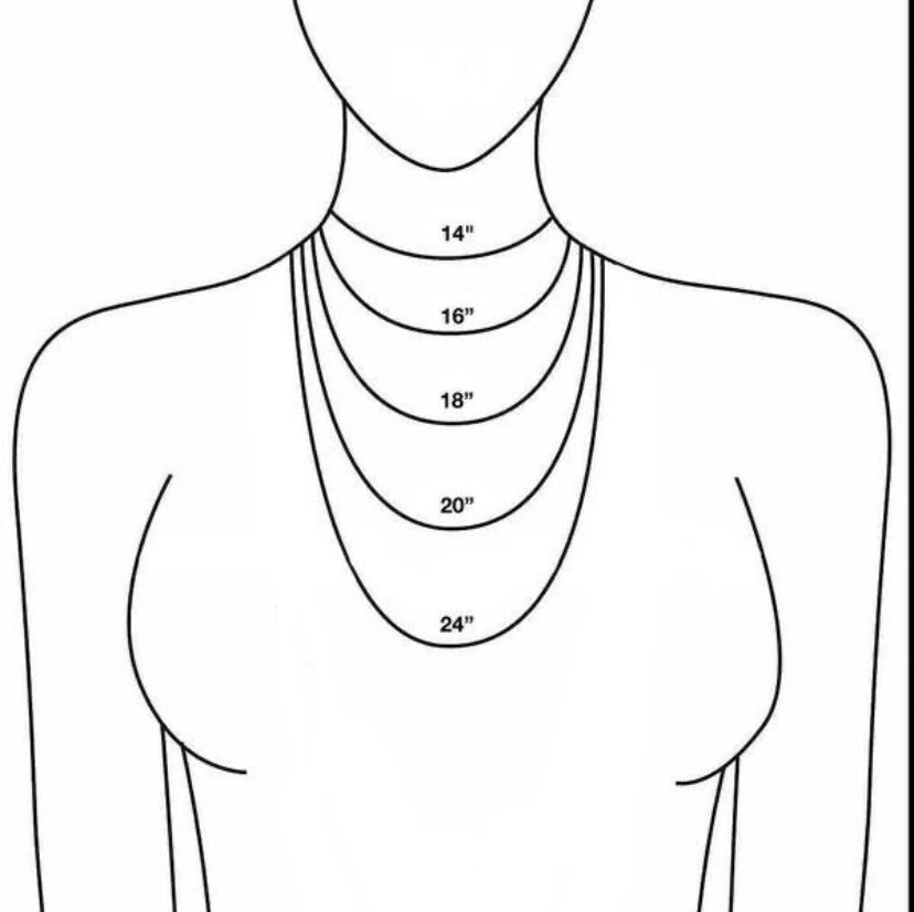 monochrome kitty chain necklace