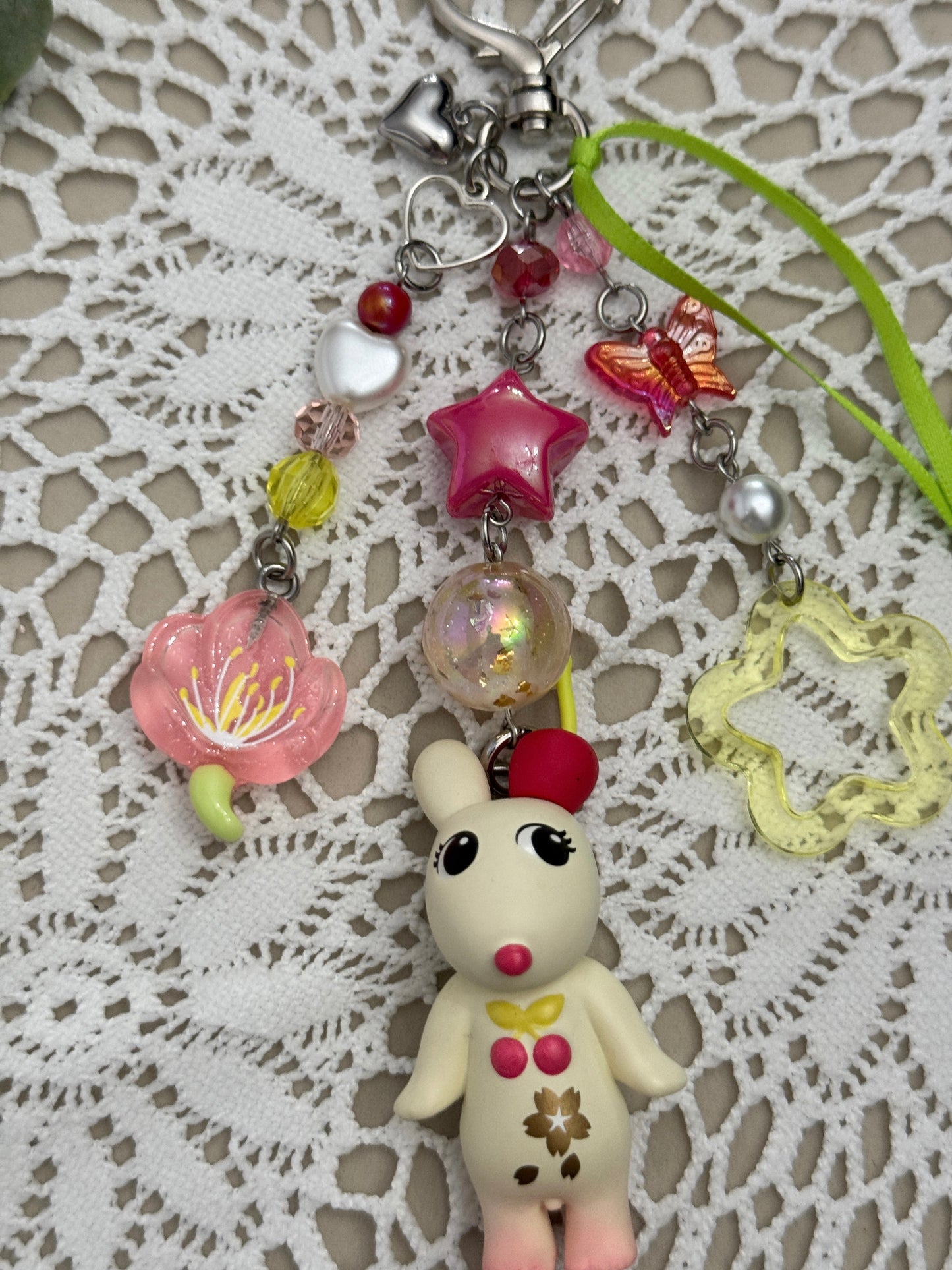 robby cherry blossom sonny angel keychain