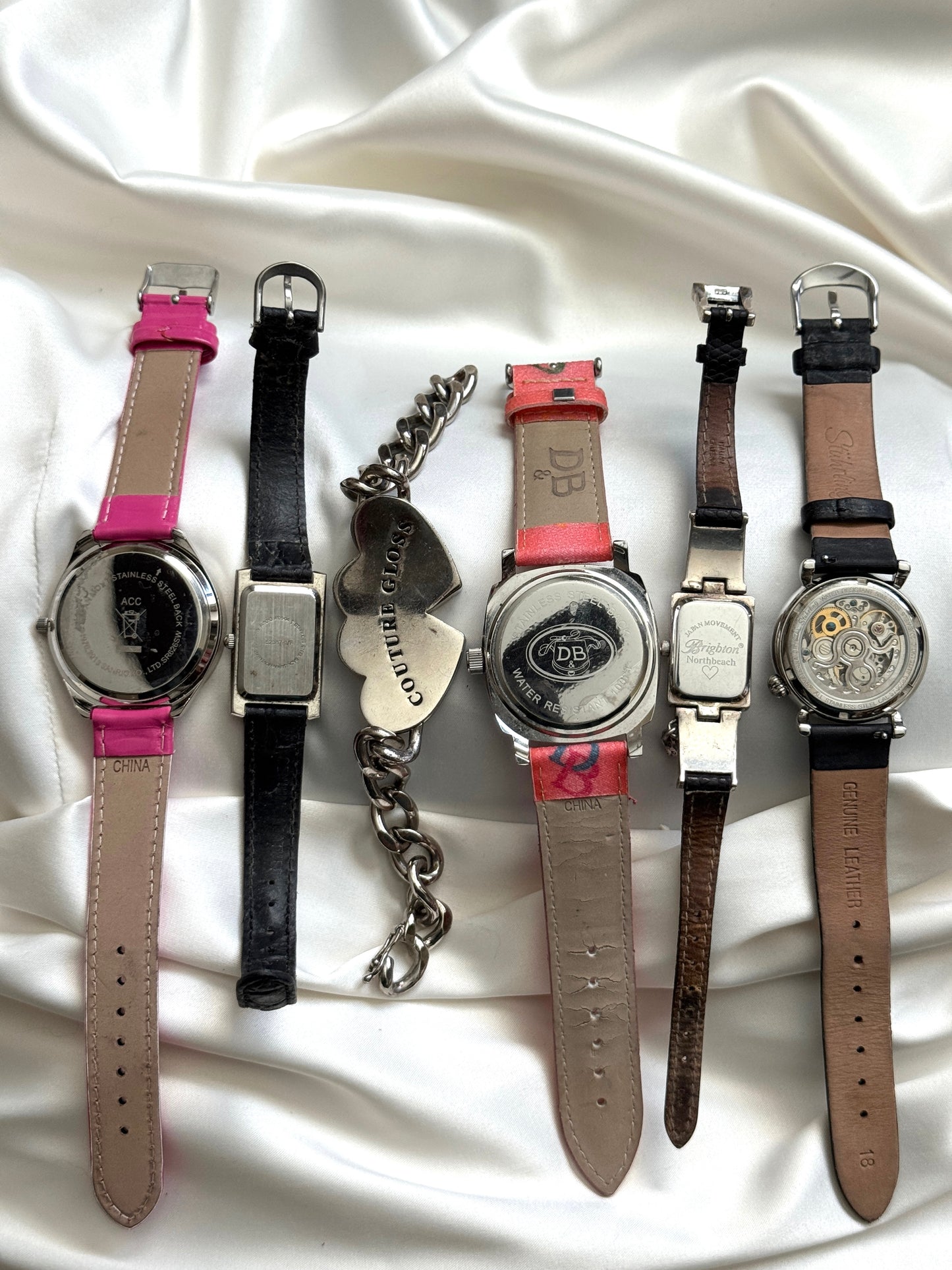 heart collection watches — scroll down to read descriptions!