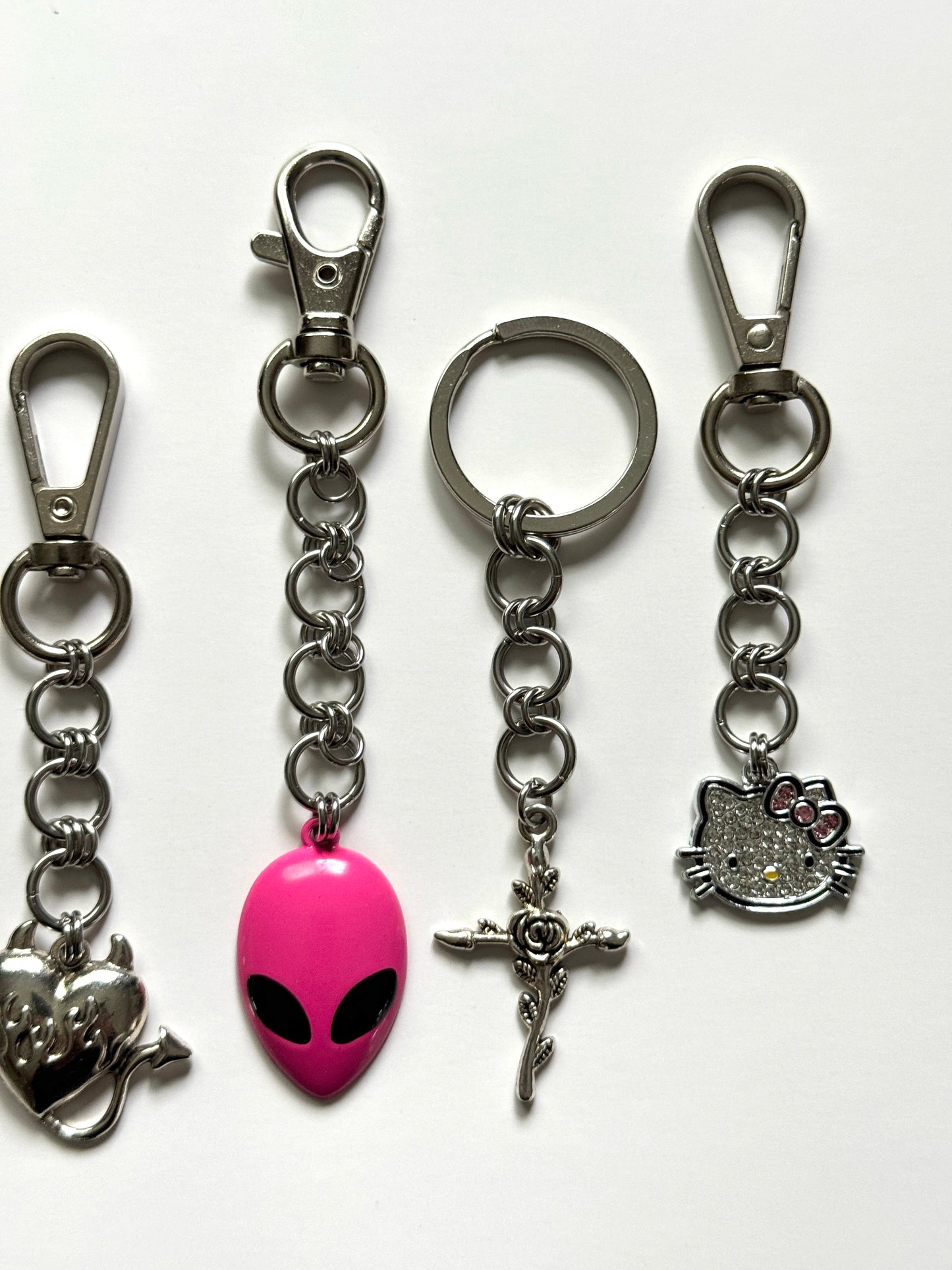 chainmaille keychains #1