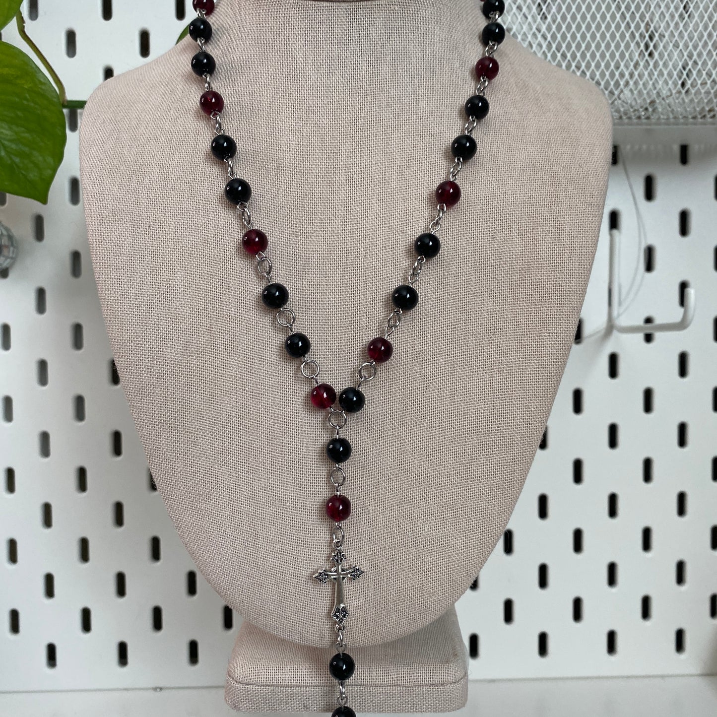 holy trinity rosary necklace