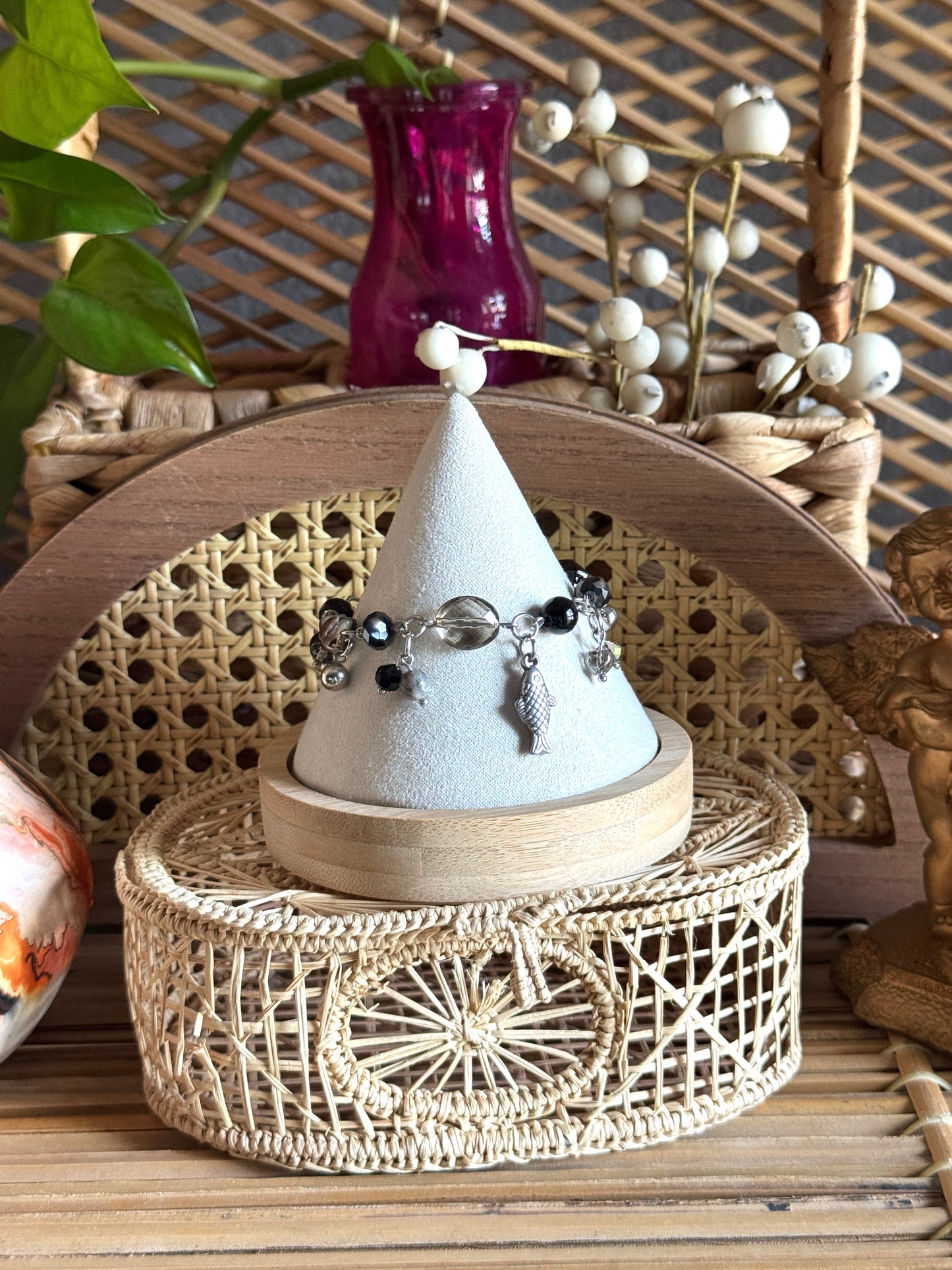 chromatica fish charm bracelet
