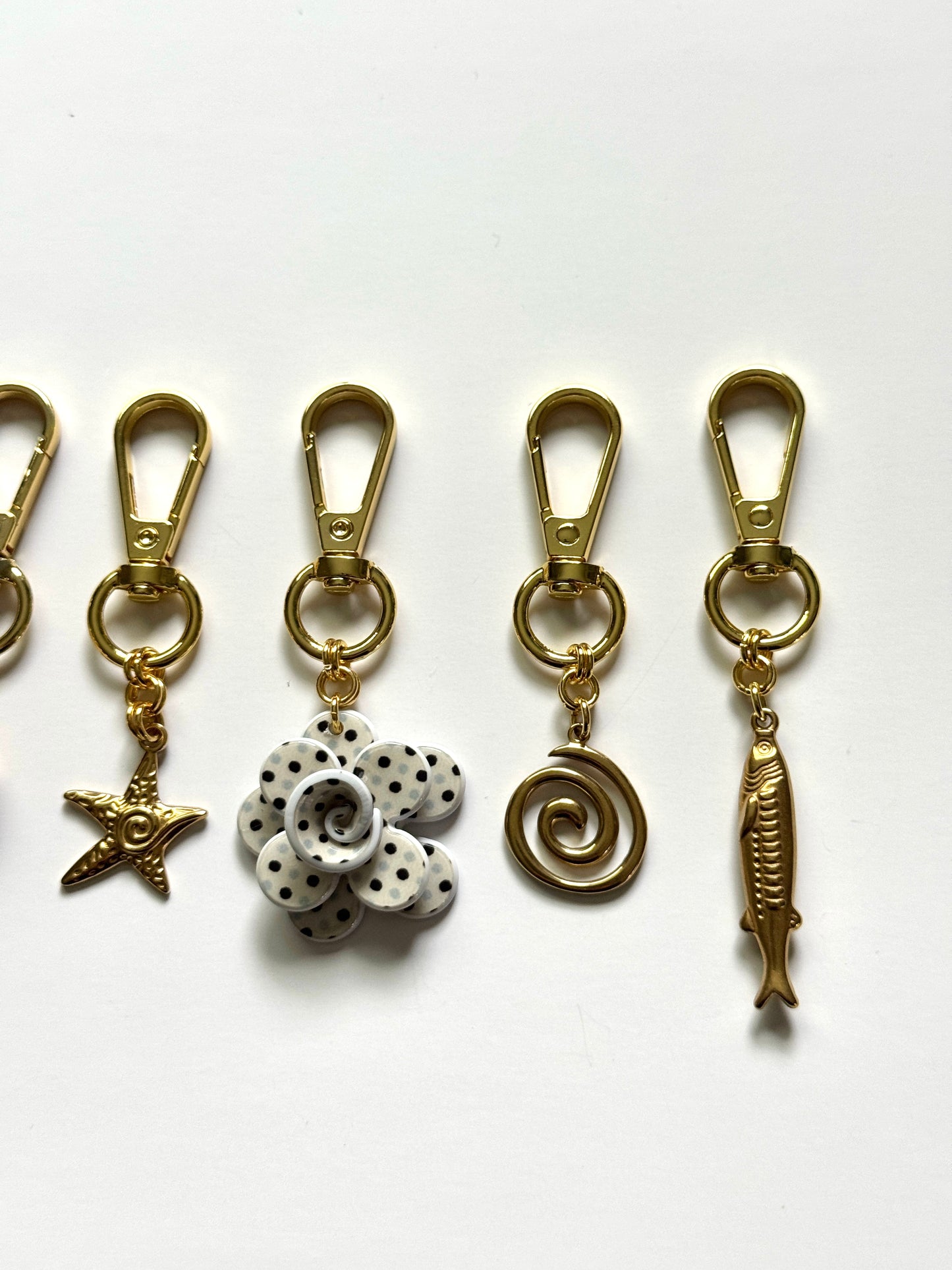gold bag charms