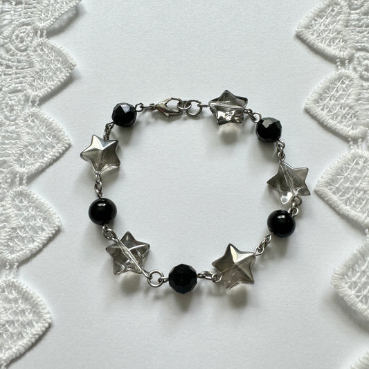 aurora silver star bracelet