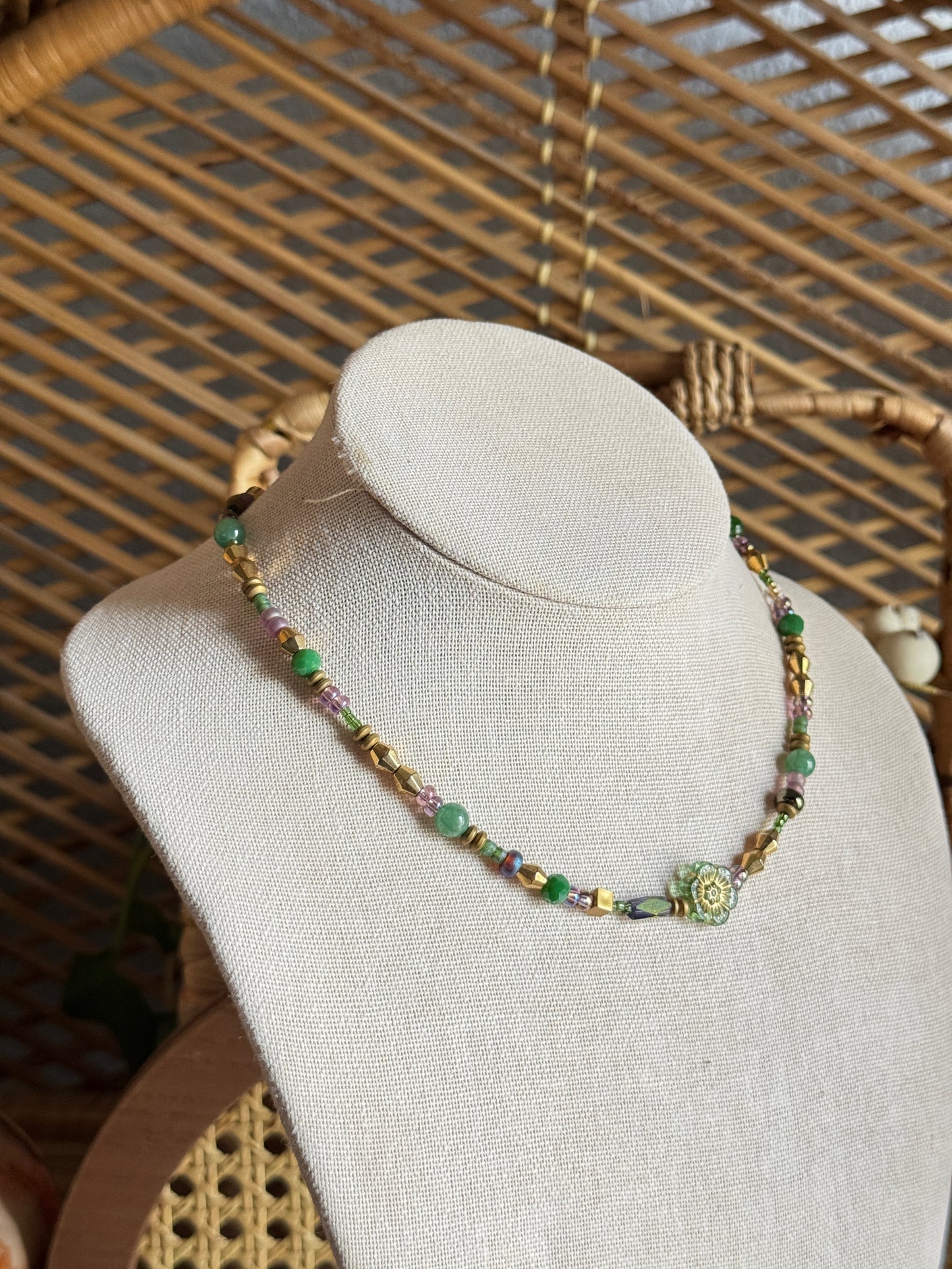 leaves are falling necklace