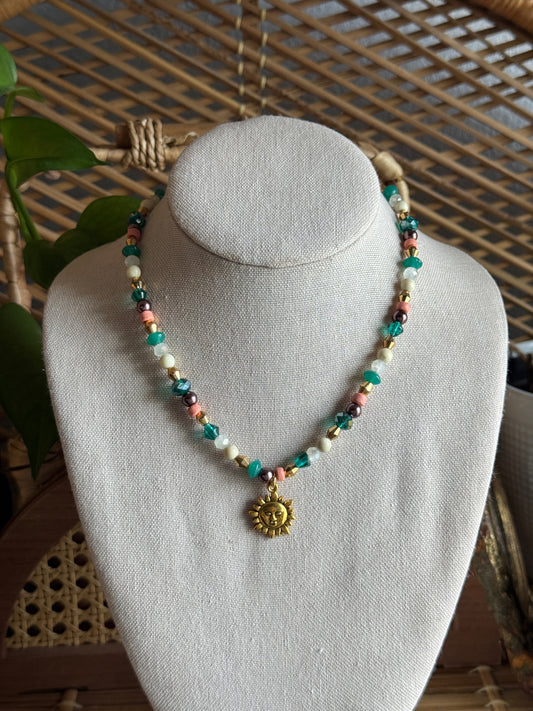goddess of sun necklace