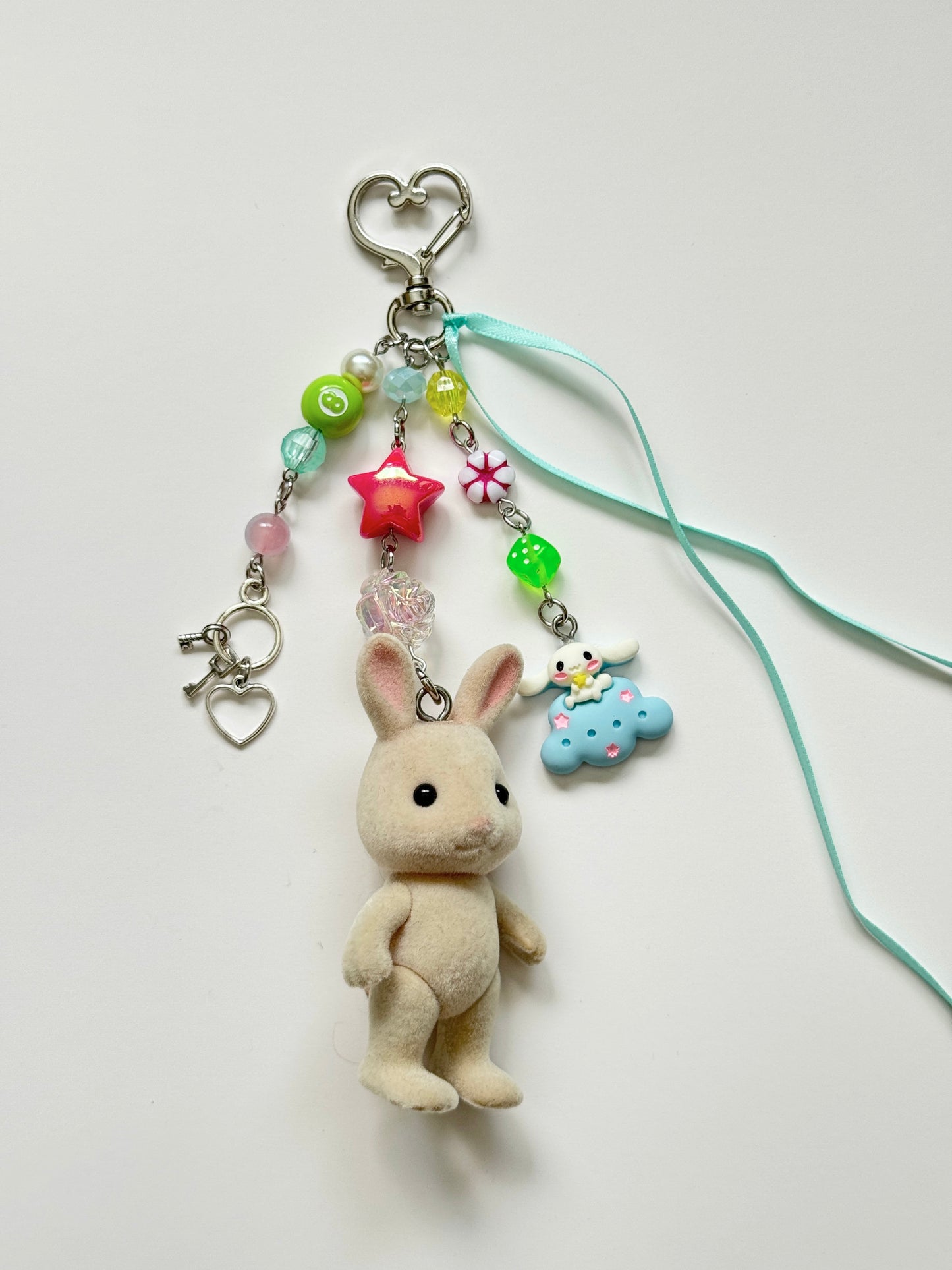kidcore calico critter keychain