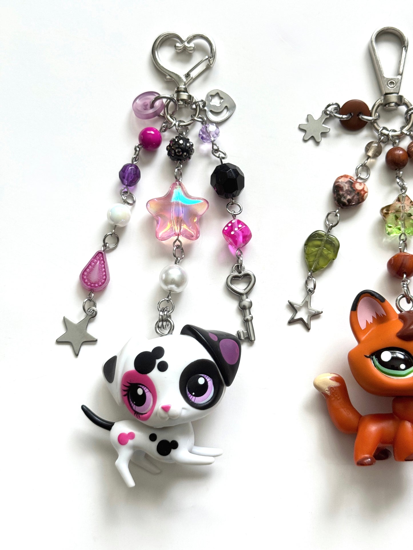 dalmatian LPS keychain