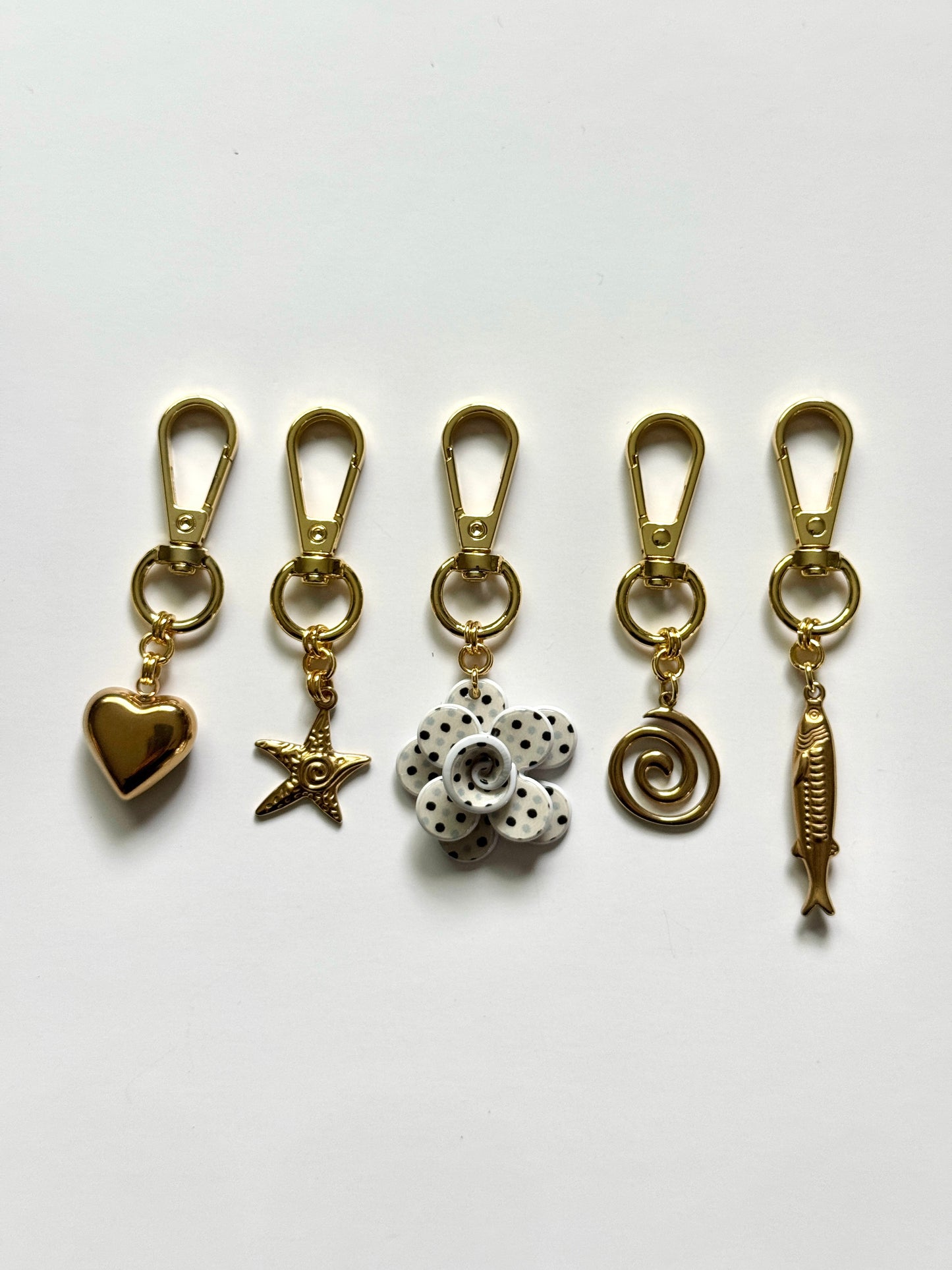 gold bag charms