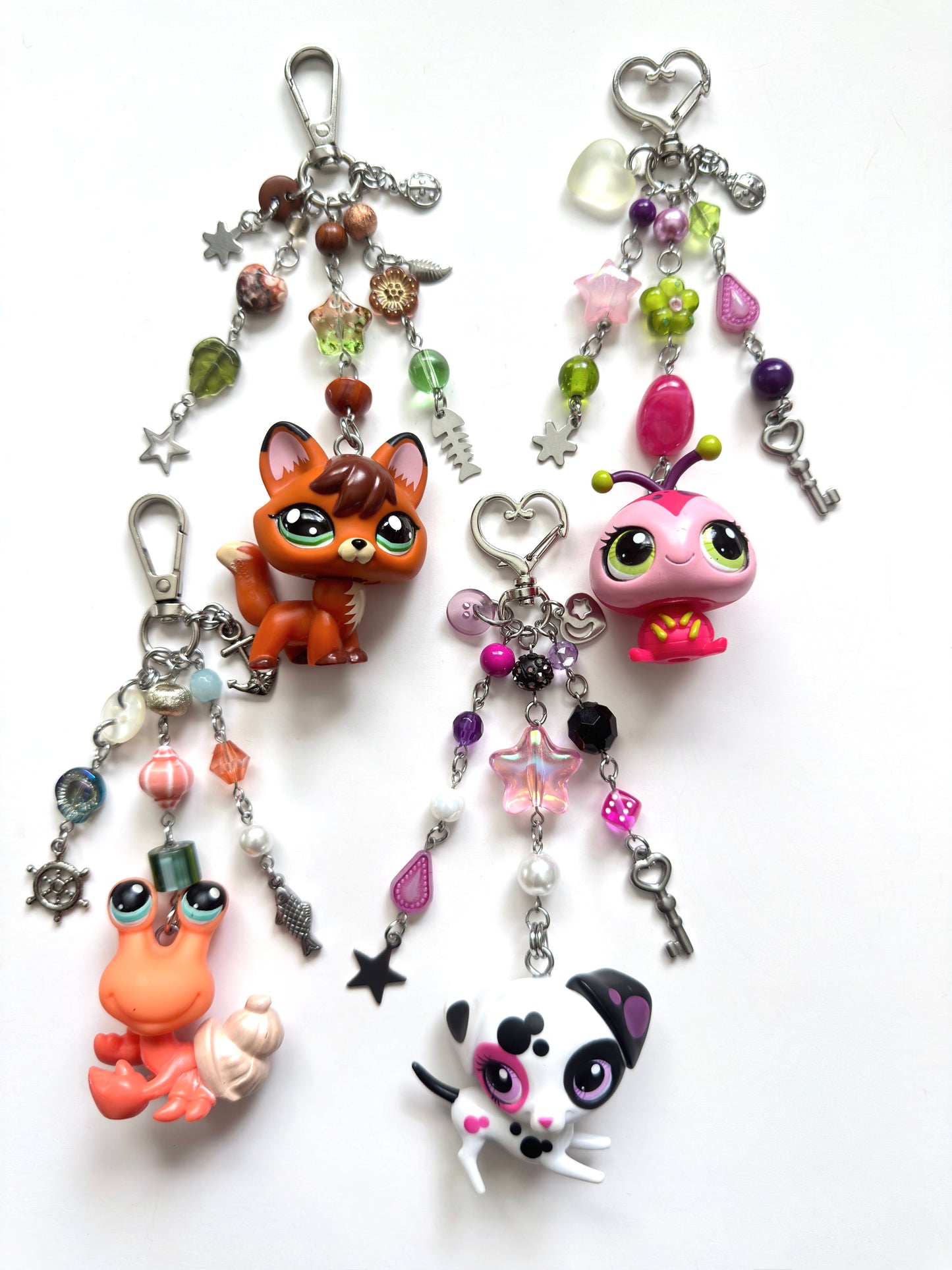 dalmatian LPS keychain