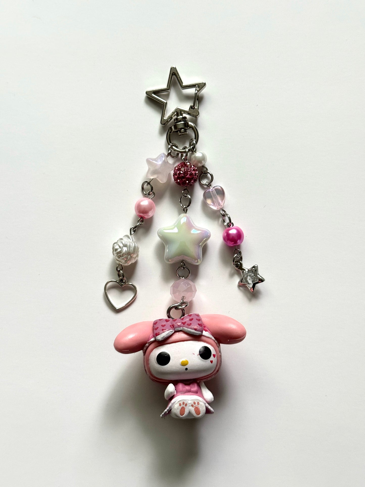 my melody funko pop keychain